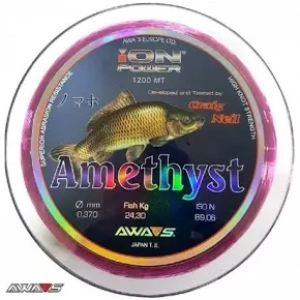 Hilo monofilamento awa-shima ion power Amethyst