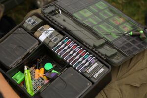 Cajas de tackle, portabajos, almacenamiento..