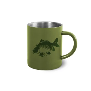 Taza verde acero inox. Delphin