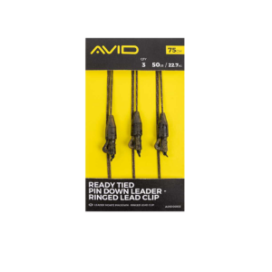 Leadcore Avid Carp Lead Clip Tied Pin Down 75 cm