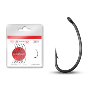 ANZUELOS CUTER CARP TEFCON DELPHIN n-8 ( KURV SANK )
