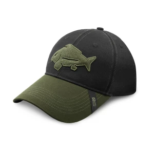 Gorra Negra Baseball Delphin OutLINE CARP Full