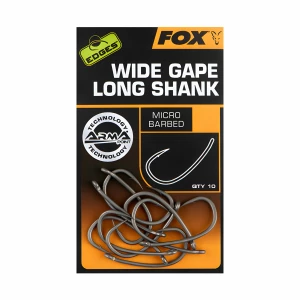 ANZUELOS FOX WIDE GAPE LONG SHANK