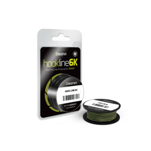 TRENZADO PARA BAJOS 35LB Delphin HOOKLINE 6K grass ( CAMUFLAJE VERDE )