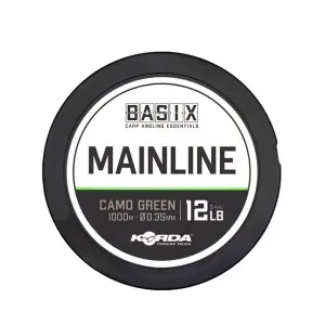 HILO CAMO GREEN KORDA BASIX 0,35MM - 1000M