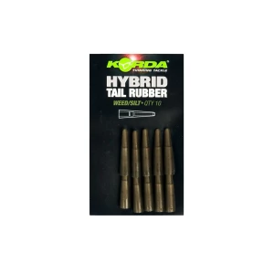 Korda Hybrid Tail Rubber Weed/SiLT Verde