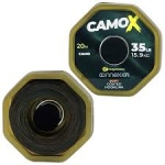 Trenzado recubierto RidgeMonkey CamoX Stiff Coated Hooklink Camo 35lb 15,9kg 20m - Imagen 5