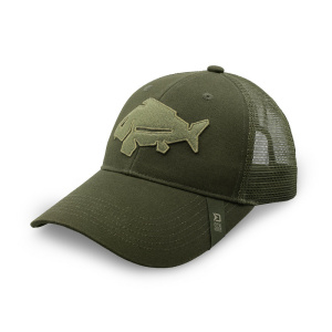 GORRA VERDE Baseball cap Delphin OutLINE CARP Trucker