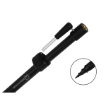 PICA EXTENSIBLE DELPHIN NEGRA 32 - 50 CM - Imagen 1