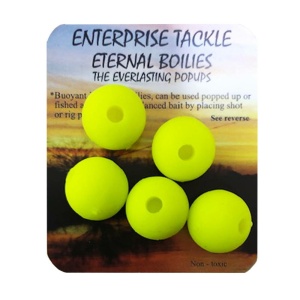 BOILIES FLOTANTES AMARILLO 15 MM ENTERPRISE TACKLE ETERNAL
