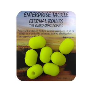 DUMBELL FLOTANTES AMARILLO 11X15 MM ENTERPRISE TACKLE ETERNAL