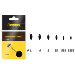 RUBBER STOPPER DELPHIN-( TOPES HAIR MONTAJE ) - Imagen 1