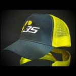 GORRA PERALBAITS REJILLA AMARILLA - Imagen 1