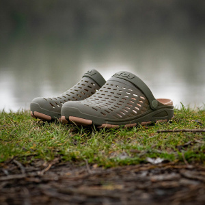 Fox Khaki Clogs