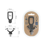 Apoya cañas LOX Delphin con clip de seguridad - Imagen 2