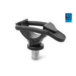 Apoya cañas LOX Delphin con clip de seguridad - Imagen 1