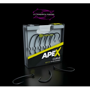 RIDGEMONKEY Anzuelos APE-X CURVE nº 8