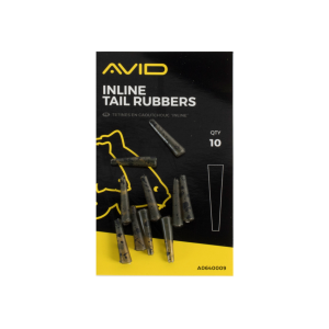 INLINE TAIL RUBBERS AVID CARP