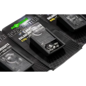 Korda Dark Matter Swiles Balancing Weights Mixed 0.30gr – 0.50gr (Qty 15)