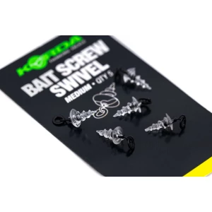 Korda Micro Ring Swivel Bait Screw medium