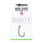 Korda Basix Anzuelos Wide Gape Barbed Nº4 - Imagen 1