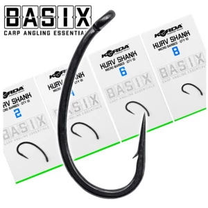 Korda – Basix Kurv Shank Barbed 6