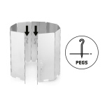 Protector cocina hornillo WindWALL Delphin - Imagen 3