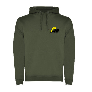 SUDADERA PERALBAITS VERDE PBS LOGO NEGRO