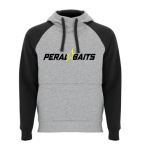 SUDADERA PERALBAITS HZ BICOLOR NEGRA - Imagen 1
