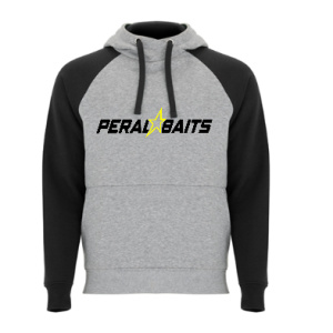 SUDADERA PERALBAITS HZ BICOLOR NEGRA