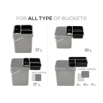 Tapadera organizadora ZFISH para Cubo Z‑Core 17L - Imagen 3