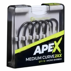 Anzuelos RidgeMonkey Ape-X Medium Curve 2XX Hooks