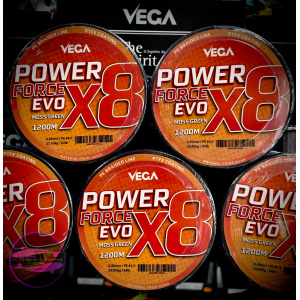 Hilo Trenzado Vega Power Force Evo X8 1200mt