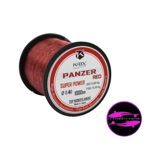 HILO MONOFILAMENTO KATX PANZER RED 0,40MM