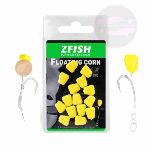 MAIZ ARTIFICIAL FLOTANTE ZFISH AMARILLO