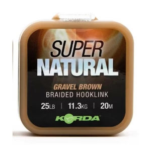 Trenzado Súper Natural Korda gravel brown ( marron )