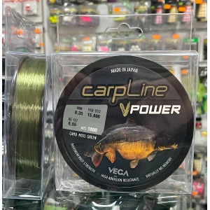HILO VEGA MONIFILAMENTO CARP GREEN 0,35 mm - 1000mt.