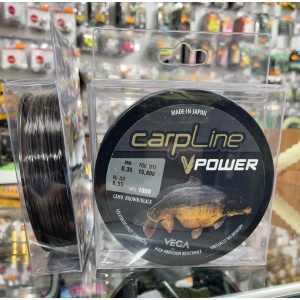 HILO VEGA CARPLINE CAMU BROWN/BLACK 0,35mm - 1000mt.