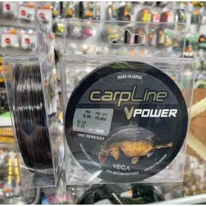 HILO VEGA CARPLINE CAMU BROWN/BLACK 0,35mm - 1000mt.