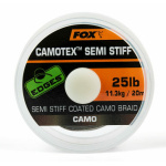 TRENZADO FOX CAMOTEX SEMI STIFF COATED CAMO BRAID 25Lb - 20mt. - Imagen 1