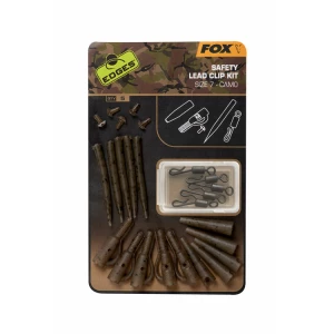 Fox EDGES Camo Safety Lead Clip Kit (Talla 7)