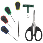 Set Mikado Bait Needles Set with Braid Scissors - Imagen 2