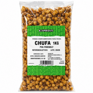 Chufa Cocida Superbaits 1kg PVA FRIENDLY